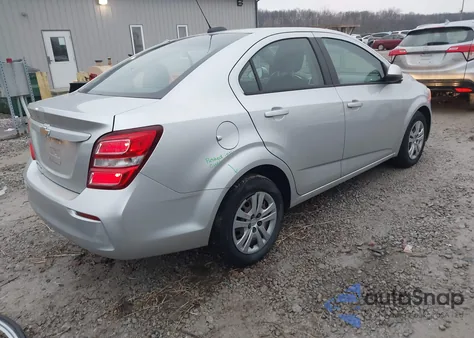 2017 Chevrolet Sonic Ls Auto из США, поврежденный, VIN 1G1JB5SH7H4162977